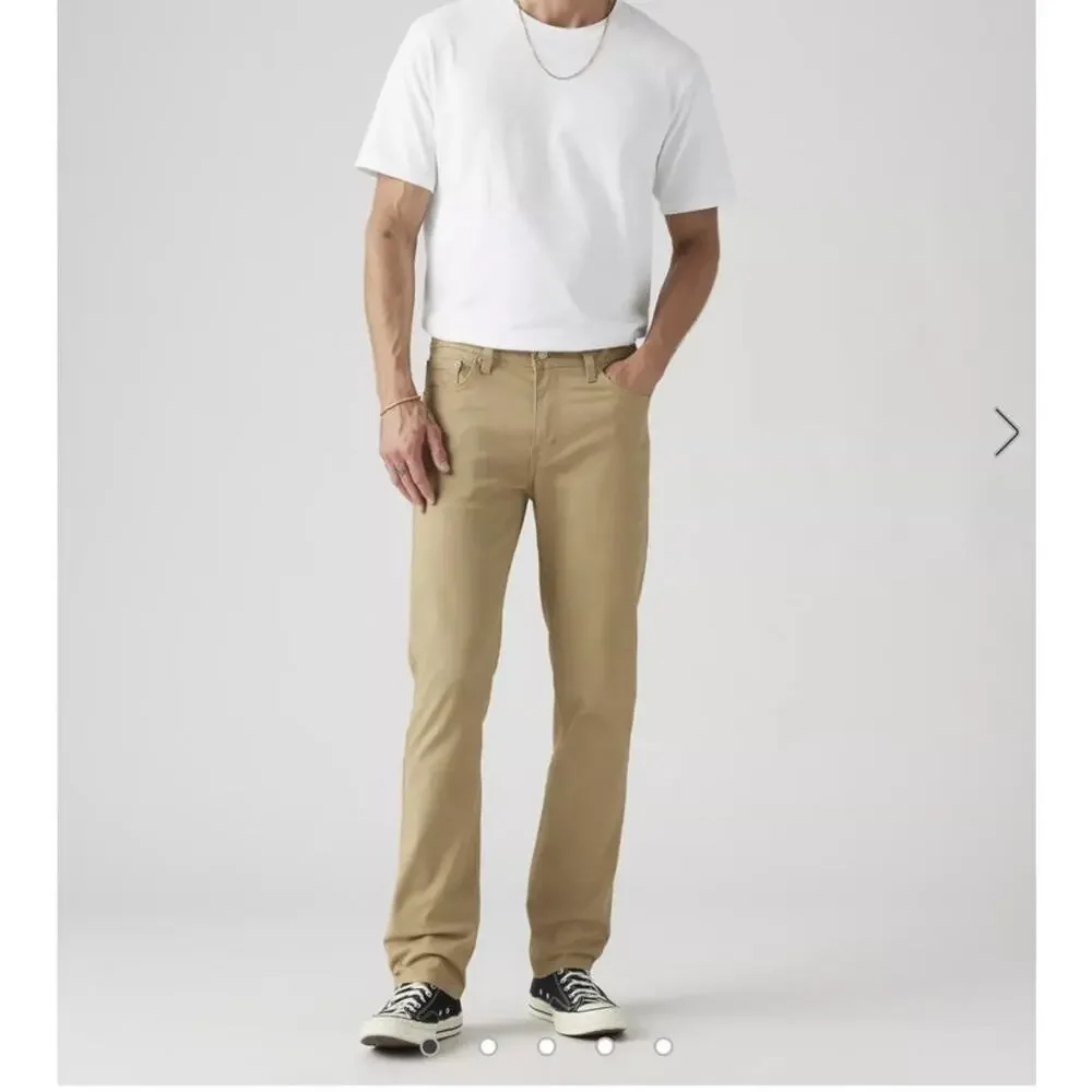Levi's 511 Slim Fit Khaki All Season Men's Pant 30X32